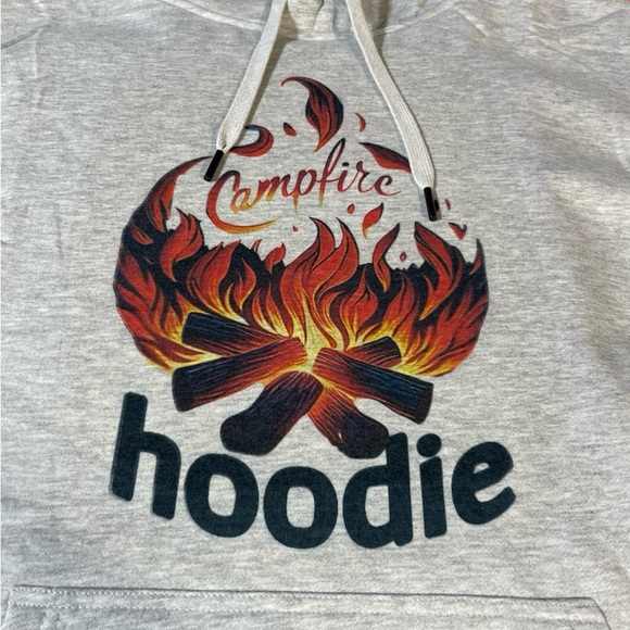 Campfire Hoodie Custom Hooded Sweater - Picture 7 of 8